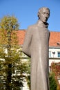 Monument Lyudvikasu Reza (Ludwig Reza) (1776-1840) in Kaliningrad Royalty Free Stock Photo